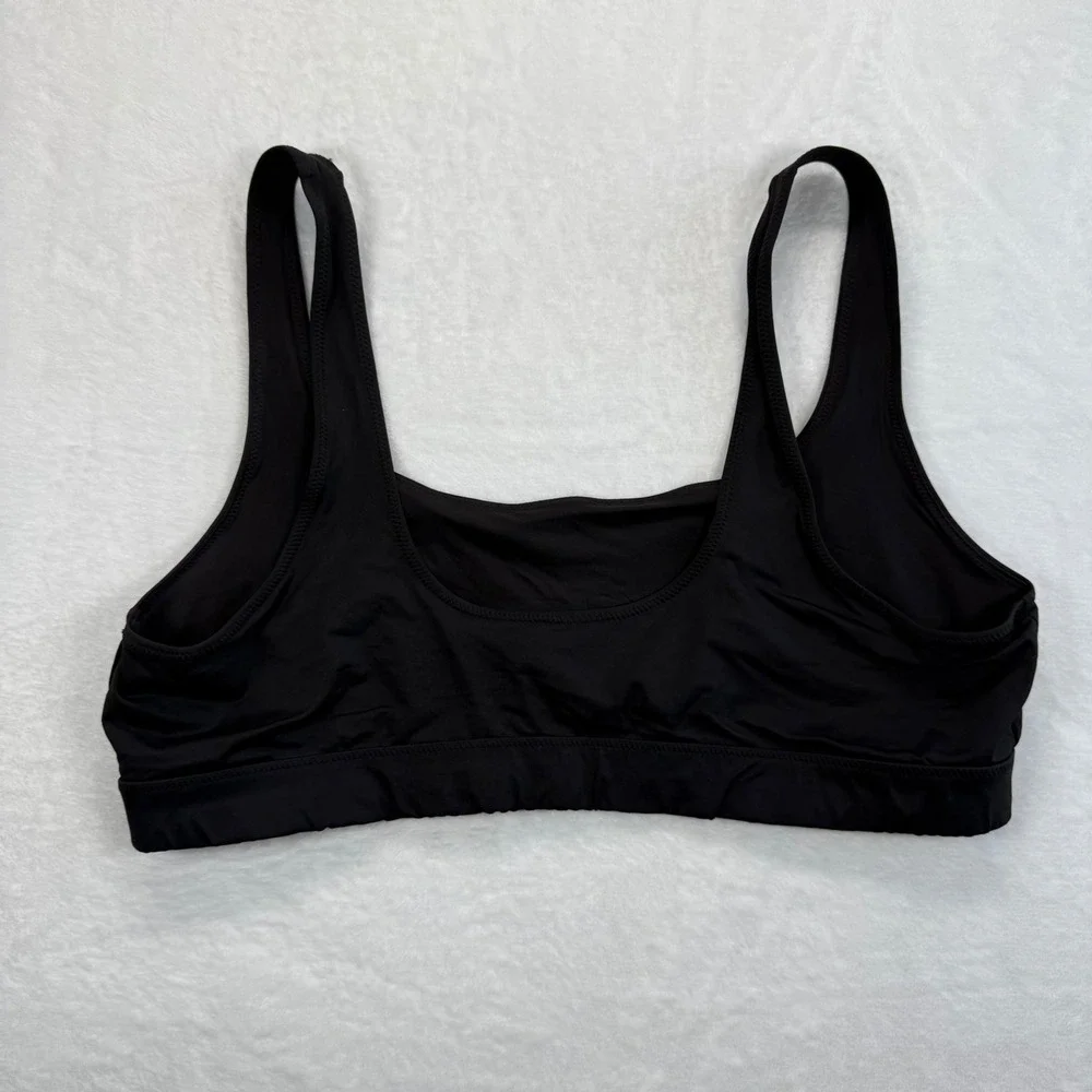 SKIMS Fits Everybody Scoop Neck‎ Bralette Comfortable Everyday Black 3X - Picture 7 of 8